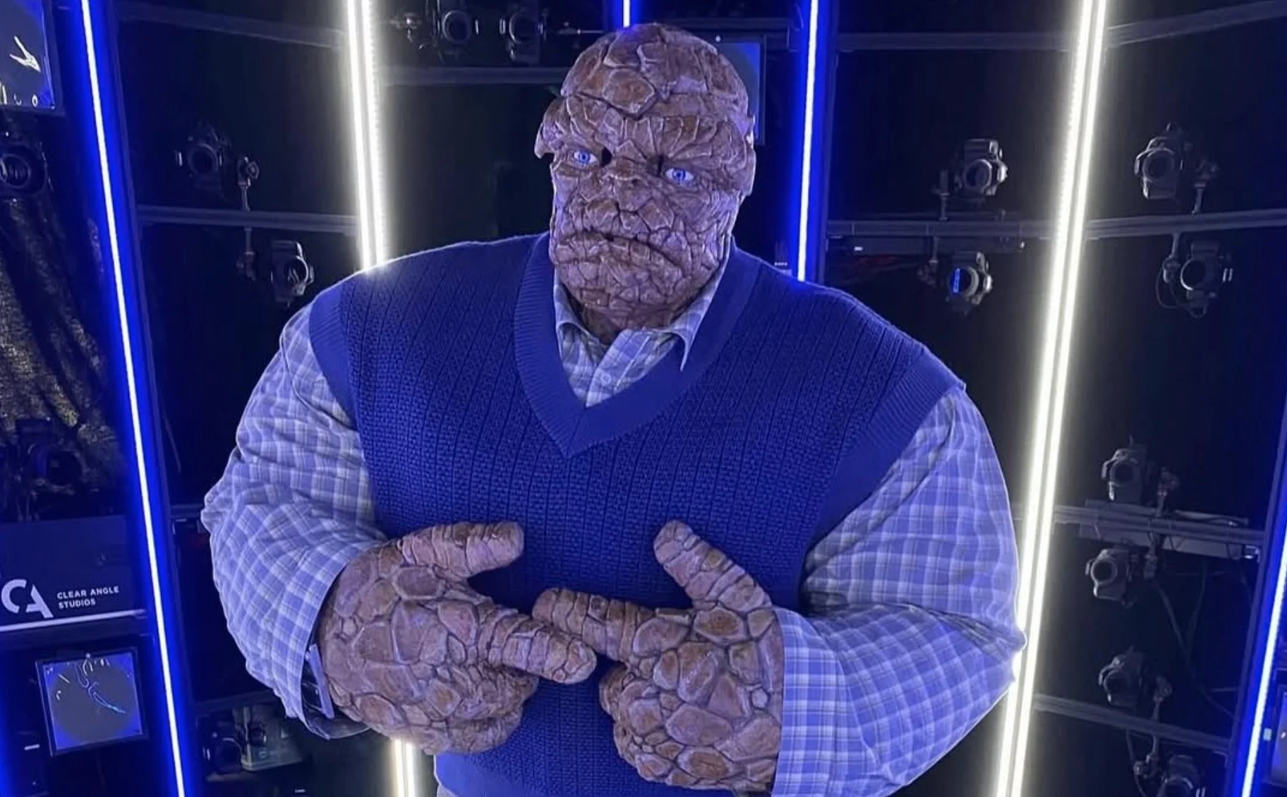 The Fantastic Four: First Steps – New Look on Practical Thing Suit revealed together with a scene of canceled events